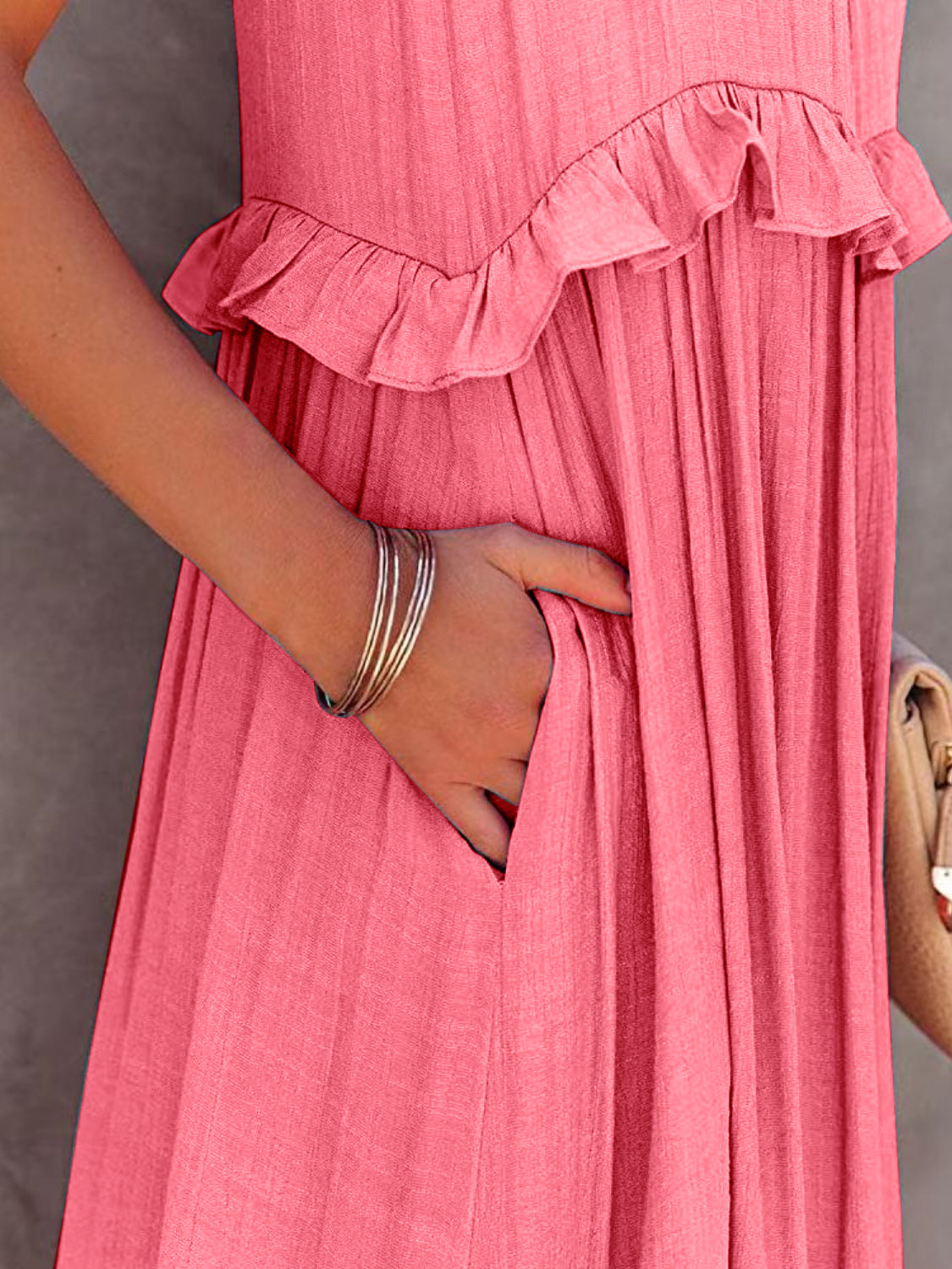 Ruffled Maxi Dress