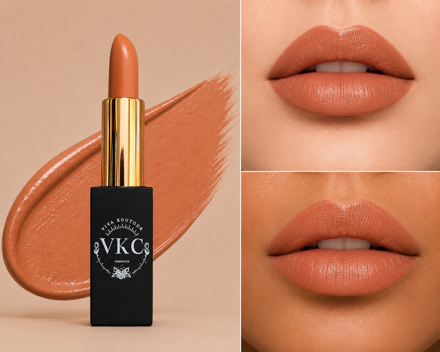 Excuse Me Cream Lipstick – Creamy Soda Shade with Orange Tint