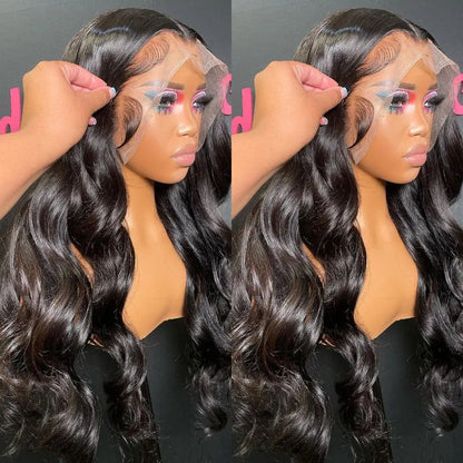 Real Bleached Knots Wear Go Body Wave Wig Glueless Wig Pre-plucked 13x4 HD Lace Front Wig