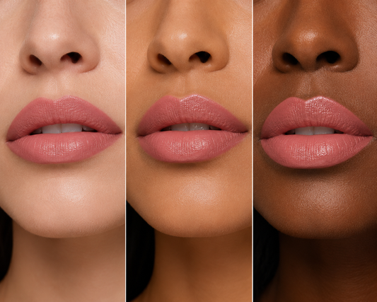 Lápiz labial de lujo en crema de Runway Collection, color nude rosado