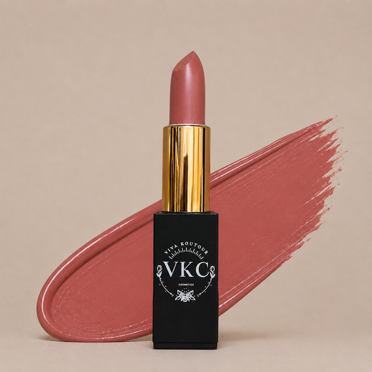 Lápiz labial de lujo en crema de Runway Collection, color nude rosado