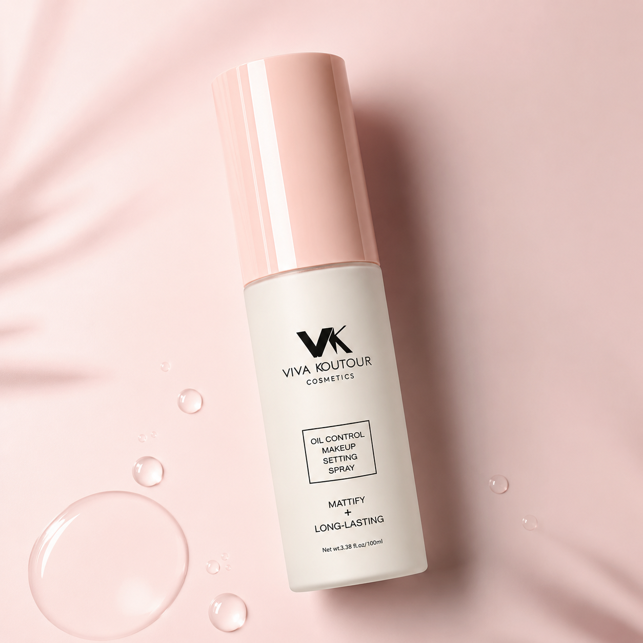 Viva Koutour Cosmetics Makeup Setting Spray | Oil Control, Pore-Blurring, Long-Lasting Finish | 3.38 oz