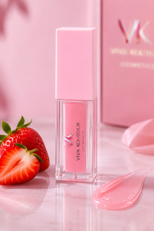 Strawberry Crème Luxury Lip Gloss