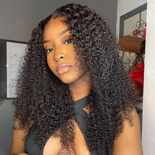 KINKY CURLY LACE FRONTAL WIG