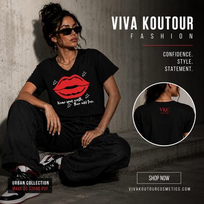 Camiseta "Conoce tu valor"