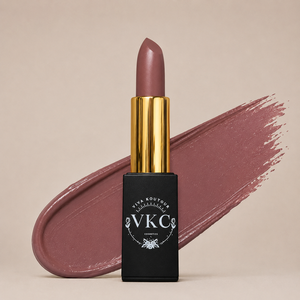 Vibes Cream Lipstick – Nude Purple High-Shine Hydrating Formula